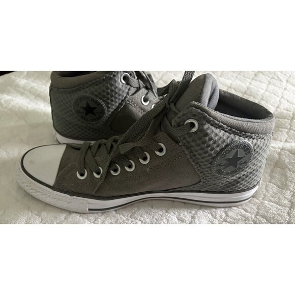 Converse Chuck Taylor All Star Street High Gray Shoes Men’s 7/ Women’s 9 - Picture 7 of 10